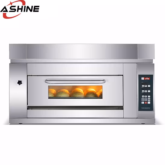 Professional Manufacturer of Commercial Baking Machine 1 2 3 Deck Bakery Equipment Pizza Oven Food Machinery Baking Oven